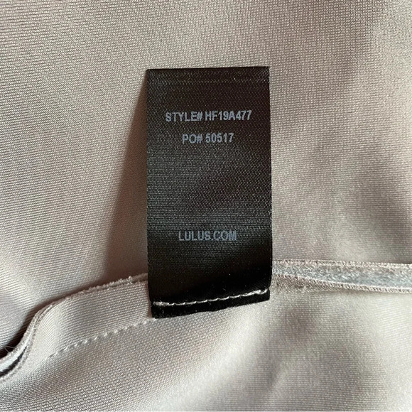 Lulu’s Great Adventure Light Grey Sueded Fabric Coat Jacket Size Medium NEW - Picture 10 of 13